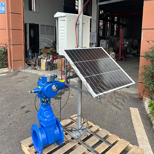 上思皓久 Z945X-16Q免布线太阳能电动闸阀 农业灌溉 支持远程智能控制